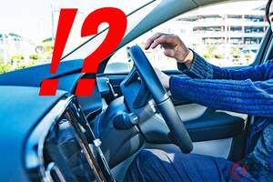 一度“右”へふくらむ「あおりハンドル」なぜ起こる!? 大型車でもないのに？ 謎の「左折しぐさ」が「単なる迷惑行為」でしかない理由とは