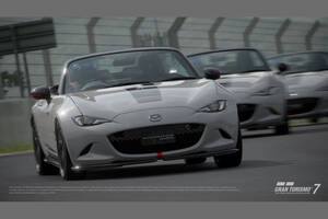 【マツダ】今秋から商談予約抽選の応募が始まる「ロードスター12R」が「グランツーリスモ7」にお先に登場