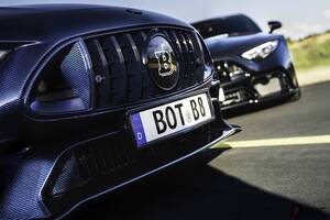 ブラバスが手がけた“世界最速級”のシューティングブレーク!? 1000馬力のV8エンジンを搭載した「ロケットGTSディープブルー」とは