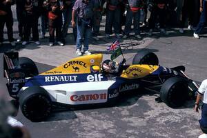 ウイリアムズF1代表、“鬼才”手掛けたマンセルのFW14Bドライブで感激。その伝説は別陣営の新人ボルトレトも惹きつける