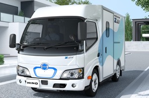 日野、小型BEVトラック「デュトロZ EV」発売　1充電150km走行　ラストワンマイルに対応