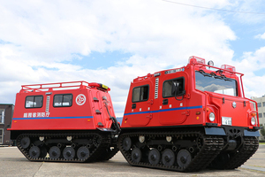 由来は“カバみたいだから” 大阪市消防局の新装備「大型水陸両用車」愛称が決定