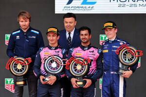 20戦ぶりに2度目の勝利を掴んだマイニ「FIA F2のモナコで優勝するなんて思ってもみなかった」／第5戦レース1