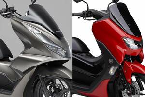 高速道路も走行可能な150ccクラス・スクーター対決！　ホンダ「PCX160」とヤマハ「NMAX155」との違いとは？【ライバルをスペック比較】