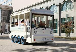 ブリヂストン、空気充填不要タイヤ「AirFree」搭載グリーンスローモビリティで公道実証…富山市と開始