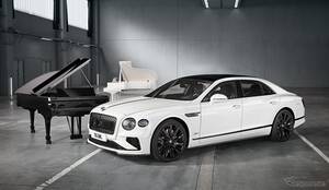 ベントレーとスタインウェイ&サンズ、限定ピアノと『フライングスパー・スピード』発表…職人技を競う