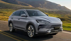 BYD、日本市場初のPHEV『シーライオン6』公開、先行予約開始…ジャパンモビリティショー2025