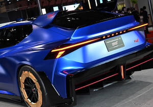 スバル製スーパーカー登場！「パフォーマンスE STIコンセプト」に盛り込まれた新技術と、伝統への敬意…ジャパンモビリティショー2025