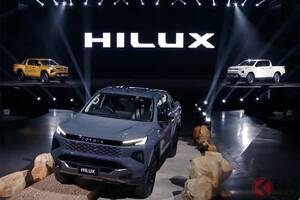 トヨタ、新型「ハイラックス」世界初公開＝9代目はBEV設定、タイで発表