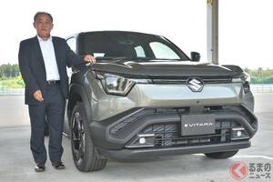 スズキ新型「コンパクトSUV」登場！ “先進性×走りの楽しさ”を両立！ 「スズキの知恵と便利さを入れ込みました」 開発エンジニアに聞いた「e VITARA」のスゴさとは？