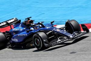 ウイリアムズ育成のマルタンスがF1公式セッションで初走行「マシンはパワーもGフォースも大きいが、とても快適だった」