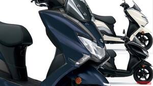 スズキ「バーグマンストリート125EX」最新2025年モデル登場！ 全3色を刷新して6月6日発売