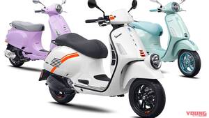 ベスパの2025年モデル・7機種にニューカラー＆グラフィックを導入、5/24発売