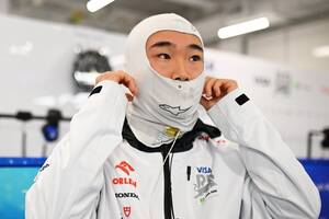 角田裕毅、シミュレータで予習したレッドブルF1は“自分向き”と好感触「RBのクルマより鋭く曲がる。楽しい感覚があった」