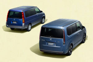 ホンダ、ステップワゴンに誕生30周年の特別仕様車を設定。初代モチーフの専用エンブレムやタグで懐かしさ