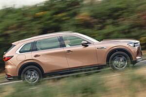 プレミアムな内装にハンサムな容姿　マツダCX-80 PHEV（1）　総合327psのハードをチェック