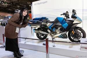 「このバイク、どんな未来を見ているんだろう」カワサキとヤマハ　2台の「水素エンジンバイク」の魅力に迫る!! ～高梨はづきのきおくきろく。～
