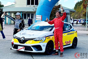 めちゃ速かった！ 愛知・岐阜で開催のWRC「ラリージャパン2023」に出走のコンパクトハッチ「ルーテシア」がクラス優勝