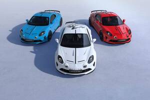 日本限定14台。アルピーヌ、“創業トリコロール”を採用した『A110』70周年記念モデルを設定