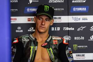 【MotoGP】ドイツ4位は「現実的なものじゃない」クアルタラロ、棚ぼた上位に全く喜べず