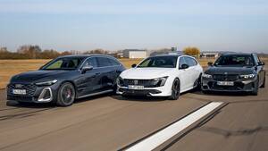 【スポーツワゴン対決】アウディS5アヴァント対BMW M340iツーリング対プジョー508 SW PSE　独＆仏製スポーツワゴンの比較テスト　勝者は？