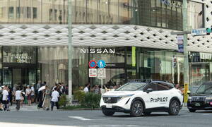 【2027年度に日本導入】日産が次世代運転支援技術『プロパイロット』公開！銀座で試走車走行を披露