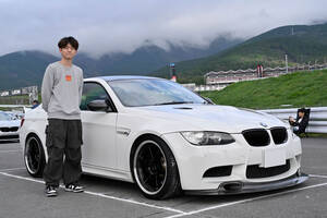 24歳にして「M3クーペ」は人生3台目のBMW！「NAの4リッターV8に乗れるのは今しかない！ と購入に踏み切りました」