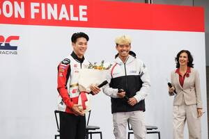 【MotoGP】中上貴晶「日本GPのレース後1周はコーナーごとに感謝でいっぱいだった」後任チャントラには住処も継承