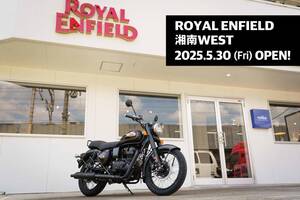 【ロイヤルエンフィールド】正規販売店「ROYAL ENFIELD 湘南WEST」が5/30にグランドオープン！