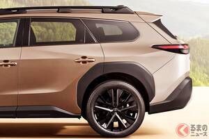 トヨタ「新型“SUV”ワゴン」登場へ！ 新たな「ステーションワゴン風」“高性能モデル”は全長4.8mサイズ×“めちゃ広いラゲッジ”採用！ 26年発売の「bZ4Xツーリング」とは