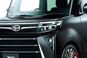 新車164！ ダイハツ新「タント」の“スライドドア”がスゴイ！ ガバッと開く「両側電動」＆乗降性アップ！ 特別仕様“リミテッド”の魅力と「販売店のホンネ」とは！