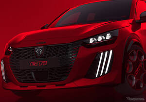 名車『205 GTi』が小型EVスポーツで再来!? プジョーE-208に「GTi」登場