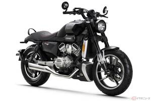 これが原付二種!? ハーレーの「Xシリーズ」よりもハーレーぽい?? 希少な125cc・Vツインエンジン搭載のクルーザー、ヒョースン「GV125X Roadster」発売