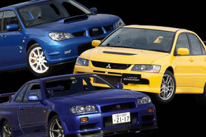 R34GT-RかGDBインプレッサかランエボIXか？　当時の国産最強の4WDターボマシンはどれか論争を考える！