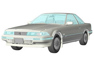 【速報】バブルの象徴「Z20ソアラ」がハセガワから登場！ 1/24プラモデルは後期3Lエアサス仕様で2025年11月発売予定【LE VOLANT モデルカー俱楽部】