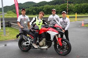 こんなに下がるの!? “足つき”で諦めていたバイクも自動車高調で乗れる!! 近未来の新技術を一足先に体験!! “縁の下の力持ち”「Astemo（アステモ）」のテクノロジーに触れた!!