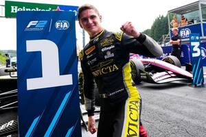 フォルナローリが今季3勝目！　タイトル争いのリード拡大。宮田莉朋18位｜FIA F2ハンガロリンク フィーチャーレース