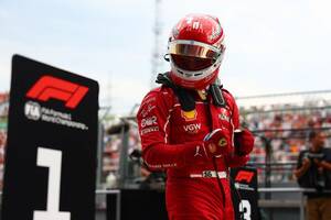 ルクレール衝撃のポールポジション獲得。一番驚いたのはルクレール本人！？「これまでで一番驚くPP」