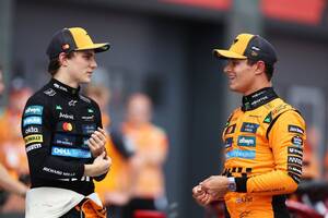 “セナプロ”みたいにはならない？　ノリスとピアストリは仲良しチーム内F1タイトル争い。マクラーレン「関係はさらに改善中」