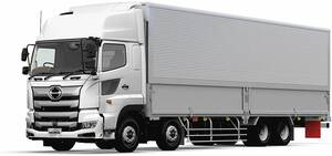 日野、大型トラック「プロフィア」を一部改良　安全機能の強化や標準装備を拡充