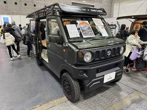 車内の広い軽がいい！　スズキ エブリイがベースの軽キャンパー