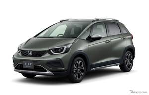 ホンダ『フィット』が一部改良、新価格は177万6500円から…「クロスター」の内外装カラー変更