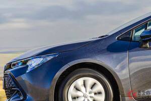 トヨタ最新型「“2人乗り”カローラ」公開！ 「広びろ荷室」＆140馬力の「1.8リッターHV」採用！ 便利すぎる“商用ステーションワゴン”「コマーシャル」英国に登場