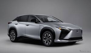 レクサス『RZ』改良新型、米国発売へ…「プラグ&チャージ」機能搭載