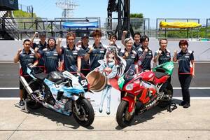 鈴鹿8耐：HAMAGUCHI Racing Team、横山尚太とル・マン24時間で表彰台獲得ライダー2名を起用。“痛バイク”のデザインも公開