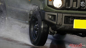 ジムニー乗りに激推し!!　見た目はオプカン、でもスタッドレス!!　冬でも自分好みにイケちゃう