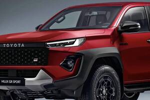 【新型ハイラックス】これが次期「GR SPORT」だ。MHEVとEVの“二刀流”で挑むピックアップ覇権