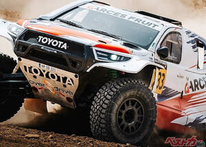 「オープンカントリーがついに最上級クラスに!!!　新年の「ダカール」は市販車"ランクル"と超絶"ハイラックス"に大注目