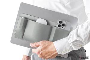 薄型0.3cmで収納力アップ！ “忘れ物・探し物が減る”ノートPC用ガジェットポーチに新色が登場 高機能なのにコストパフォーマンスに優れた一品とは