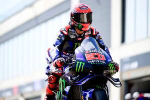【MotoGP】ヤマハ＆クアルタラロ、スプリントは苦戦11位。リヤに振動問題発生で「乗れたもんじゃなかった」